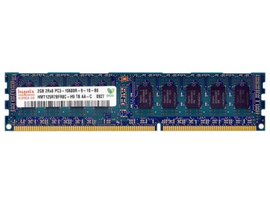 Mémoire RAM Hynix 2GB 2Rx8 1333MHz DDR3 RDIMM HMT125R7BFR8C-H9