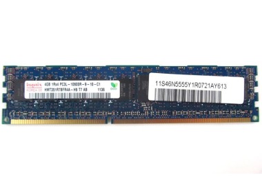 Mémoire RAM Hynix 4GB 1Rx4 PC3-10600 DDR3 RDIMM 1333MHz HMT351R7BFR4A-H9