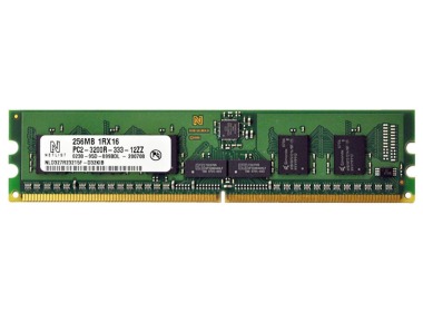 Mémoire RAM NetList 256MB 1Rx16 PC2-3200R DDR2 RDIMM 400MHz NLD327R23215F