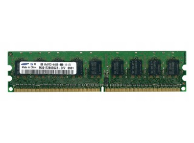Mémoire RAM Samsung 1GB 1Rx8 PC2-6400E DDR2 800MHz M391T2863QZ3-CF7