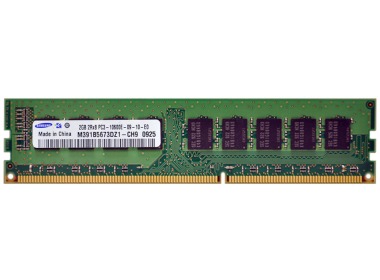 Mémoire RAM Samsung 2GB 2Rx8 PC3-10600 DDR3 1333MHz M391B5673DZ1-CH9