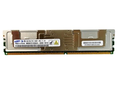 Mémoire RAM Samsung 4GB 2Rx4 PC2-5300F DDR2 FBDIMM 667MHz M395T5160QZ4-CE65