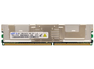 Mémoire RAM Samsung 512MB 1Rx8 PC2-5300F DDR2 FBDIMM 667MHz M395T6553CZ4-CE6