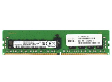 Mémoire RAM Samsung Cisco 16GB 1Rx4 PC4-21300 DDR4 RDIMM ECC 2666MHz 15-105079-01