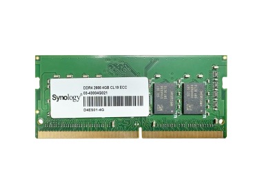 Mémoire RAM Synology 4GB PC4-21300 DDR4 UDIMM ECC 2666MHz 03-43004G021