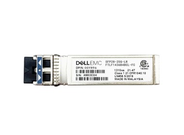 Module optique Dell 25Gb/s SFP28 LC-LC 1310nm SM 10Km 0YR96
