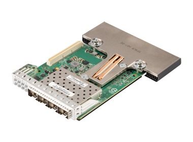 Network interface card Dell QLogic QL41164 4x10GbE SFP+ PCIe NDC XVVY1