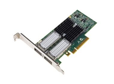 Network interface card Mellanox ConnectX-3 QDR 2x10GbE QSFP+ PCIe 3.0x8 050-0050-02