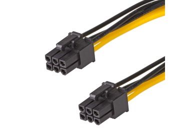 Power cable Akyga adapter PCI-e 6 pin AK-CA-49