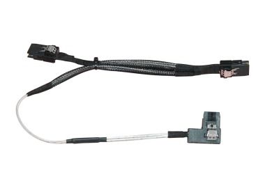 SAS Cable Dell PowerEdge R410 SFF-8087 for 2xSFF-8087 riser for BP C069M