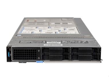 Server Dell PowerEdge MX750c 4x2.5" with 2xGold 6330, 192GB RAM, S150, 4x960GB SSD NVMe, iDRAC9 Enterprise