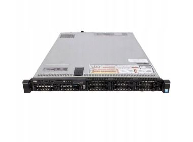Server Dell PowerEdge R630 8x2.5" with 2xE5-2620 v4, 64GB RAM, H730, 2x 480GB SSD SATA 2.5", 4x1GbE, 2xPSU, Rails, iDRAC 8 Enterprise