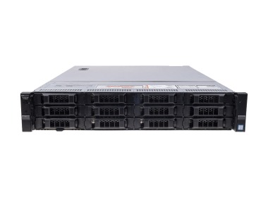 Server Dell PowerEdge R730XD 12x3.5" mit 2x E5-2687W v3, 128GB RAM, 2x 480GB SSD SATA 2.5", 4x1GbE RJ45, 2x PSU, schienen und befestigungsteile, iDRAC 8