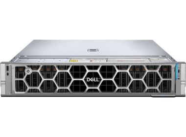 Server Dell PowerEdge R7715 16x2.5" with 1x EPYC 9175F, 128GB RAM, H965i, 2x 960GB SSD SATA 2.5", 2x PSU 2400W, rails, iDRAC 10 Core