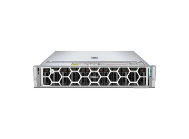 Server Dell PowerEdge R7725 8x2.5" with 2x EPYC 9135, 64GB RAM, H365i, 2x 480GB SSD SATA 2.5", 6x 1.6TB SSD SAS 12G RI 2.5", 4x10GbE SFP+, 2x PSU 2400W, rails, iDRAC10 Core