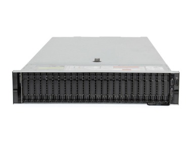 Server Dell PowerEdge R840 24x2.5" (24xNVMe) with 4x Gold 6252N, 64GB RAM, H730p, 2x 960GB SSD SATA 2.5", 4x1GbE, 2x PSU 750W, rails, iDRAC9 Enterprise