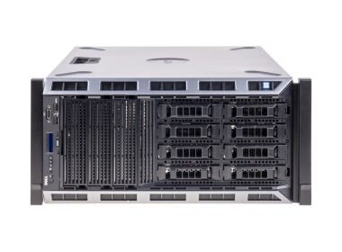 Server Dell T430 8x3.5" with 2xE5-2650 v4, 32GB RAM, H330, 2x480GB SSD SATA, 2xPSU, Rails, iDRAC 8 Enterprise