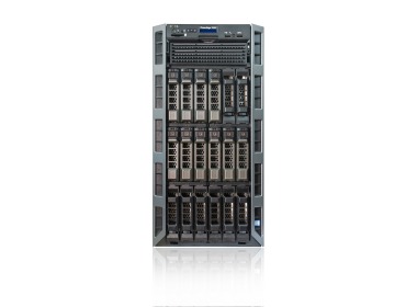 Server Dell T630 18x3.5" with 2xE5-2623 v3, 128GB RAM, H730, 2x 480GB SSD SATA 2.5", 2xPSU, Rails, iDRAC 8 Enterprise