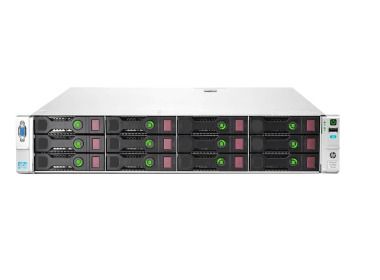 Server HPE ProLiant DL380P 12x3.5" with 2xE5-2630L v2, 32GB, P420, 2x480GB SSD SATA 2.5", 2x 2xPSU, Rails, iLO Advanced