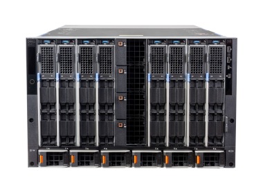 Serveur Dell PowerEdge MX7000 avec 8x Serveur Dell MX750c 4x2.5" (2xGold 6330, 192GB RAM, S150, 4x960GB SSD NVMe, iDRAC9 Enterprise)