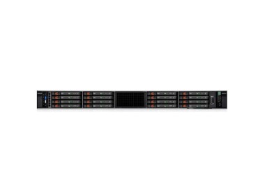 Serveur Dell PowerEdge R6615 16xE3.S NVMe avec 1x EPYC 9124, 64GB RAM, H755N, BOSS-N1 avec 2x Dell 480GB SSD NVMe M.2, 4x 3.84TB NVMe E3.S, 2x10/25GbE SFP28, 2x PSU 1400W, Rails, iDRAC9 Enterprise