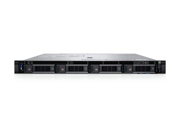 Serveur Dell PowerEdge R6625 4x3.5" avec 2x EPYC 9124, 64GB RAM, H355, 2x 1.92TB SSD SATA 2.5", 2x10/25GbE SFP28, 1x L4 24GB, 2x PSU 1400W, Rails, Façade, iDRAC9 Enterprise