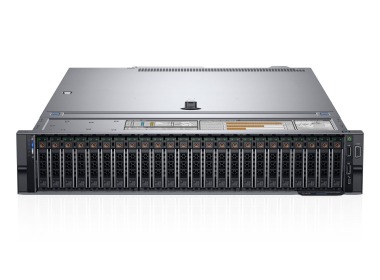 Serveur Dell PowerEdge R7425 24x2.5" avec 2x EPYC 7261, 512GB RAM, H330+, BOSS-S1avec 2x Dell 480GB SSD SATA RI M.2, 4x 960GB SSD SAS 12G RI 2.5", 4x10GbE BASE-T, 3x Nvidia L4 24GB, 2x PSU 2000W, Rails, Façade, iDRAC9 Enterprise