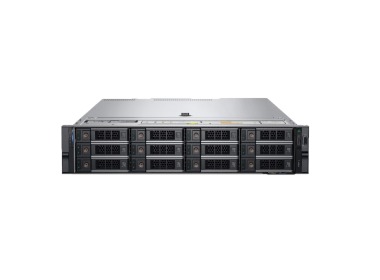 Serveur Dell PowerEdge R750xs 12x3.5" avec 2x Silver 4309Y, 32GB RAM, H345, 2x 960GB SSD SATA 2.5", 2x1GbE RJ45, 2x PSU, rails, iDRAC 9