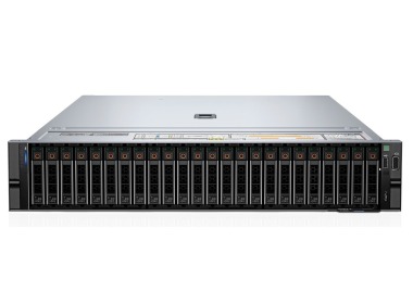 Serveur Dell PowerEdge R7625 24x2.5" NVMe avec 2x EPYC 9124, 128GB RAM, 2x H755N, BOSS-N1 avec 2x Dell 960GB SSD NVMe M.2, 4x 1.92TB SSD NVMe U.2 2.5", 2x10/25GbE SFP28, 2x PSU 2400W, Rails, iDRAC9 Enterprise