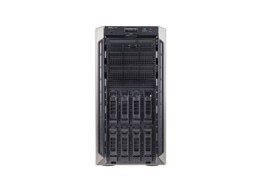 Serveur Dell PowerEdge T340 8x3.5" avec 1x E-2124, 16GB RAM, H730P, 2x 480GB SSD SATA 6G RI 2.5", 2x PSU, iDRAC9