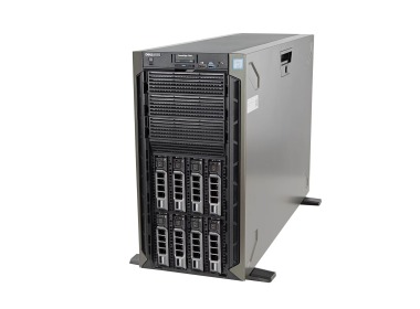 Serveur Dell PowerEdge T640 8x3.5"avec 1x Gold 6130, 32GB RAM, H330, 2x 480GB SSD SATA 2.5", 4x1GbE, 2x PSU 750W, iDRAC9 Enterprise