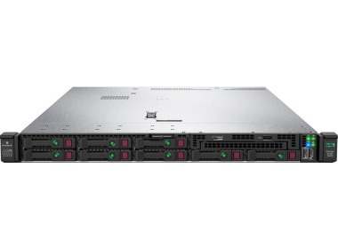 Serveur HPE ProLiant DL360 Gen10 8x2.5" avec 2x Silver 4112, 32GB RAM, P408i-a, 2x HPE 960GB SSD SATA 2.5", 2x PSU, rails