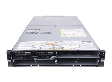 Serwer Dell PowerEdge FX2s z FC640 2x2.5(2x6130, 32GB, H730P, 2x960GB), 2xSwitch Dell 8x10GbE SFP+ Pass Through, CMC, szyny