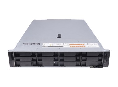 Serwer Dell PowerEdge R740xd 12x3.5" + 4x3.5" + 2x3.5" z 2x Silver 4116, 32GB RAM, H730p, 2x 960GB SSD SATA 2.5", 4x1GbE, 2x PSU 495W, szyny, iDRAC9 Enterprise