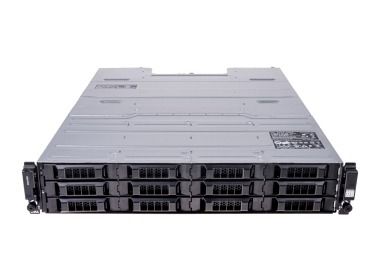 Storage expansion enclosure Dell PowerVault MD1400 12x3.5", 2xEMM, 12x10TB SAS 3.5", 2xPSU, 2x SAS Cable, Rails