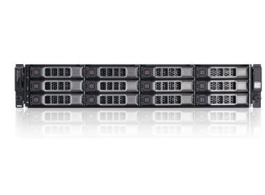 Tiroir disque Dell PowerVault MD1200 12x3.5" avec 2x contrôleur EMM, 12x2TB SAS 3.5", 2xPSU AC, rails